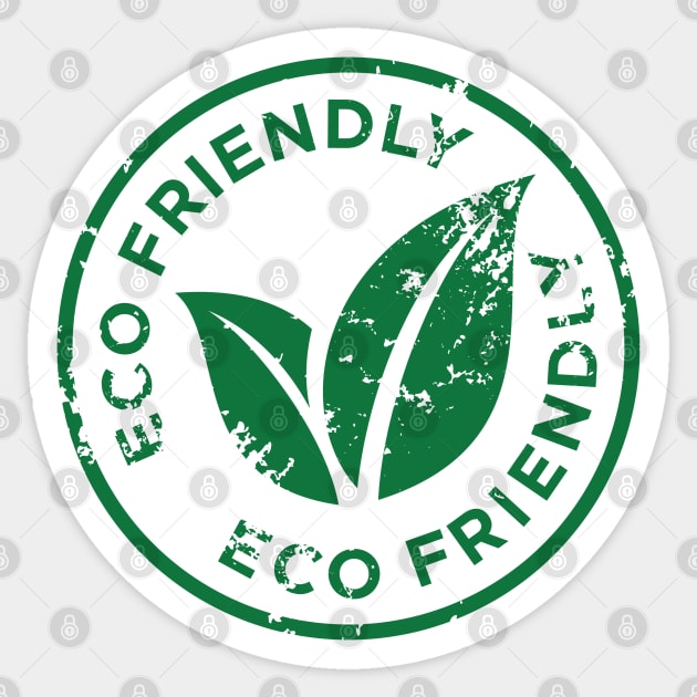 Eco Friendly! Sticker by nancy.hajjar@yahoo.com